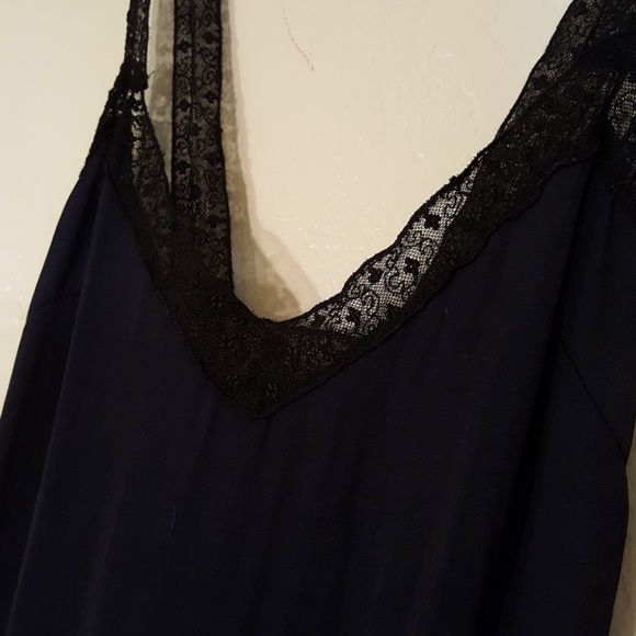 Navy blue Zara slipdress - Picture 2 of 6